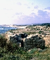 Caesarea Maritima (Acts 8:40,Acts 23:23), Crusader site and part of high level aqueduct