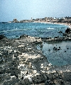 Caesarea Maritima, remains of pool in Herod's palace (Acts 12:19)