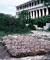 Athens, The Agora (=market)(Acts 17:17), Speaker's platform