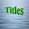Titles